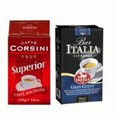 Café Saquella Molido Gran Gusto + Corsini Superior